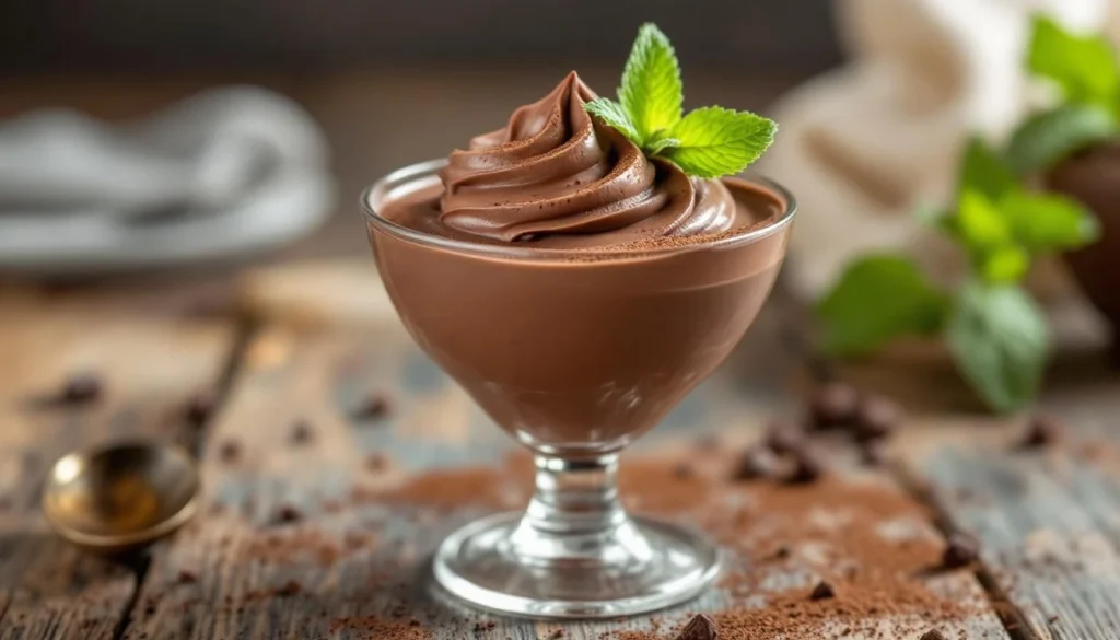 Mousse au chocolat maison